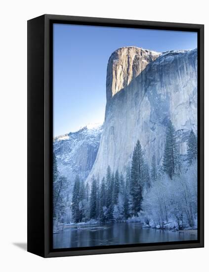 Scenic Image of El Capitan in Yosemite National Park.-Justin Bailie-Framed Stretched Canvas