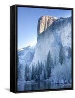 Scenic Image of El Capitan in Yosemite National Park.-Justin Bailie-Framed Stretched Canvas
