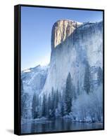 Scenic Image of El Capitan in Yosemite National Park.-Justin Bailie-Framed Stretched Canvas