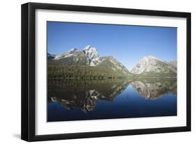 Scenic Image Of Jackson Lake In Grand Teton National Park, WY-Justin Bailie-Framed Photographic Print