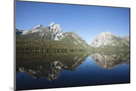 Scenic Image Of Jackson Lake In Grand Teton National Park, WY-Justin Bailie-Mounted Photographic Print