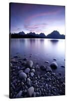 Scenic Image Of Jackson Lake In Grand Teton National Park, WY-Justin Bailie-Stretched Canvas