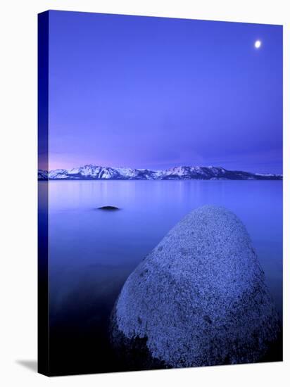 Scenic Image of Lake Tahoe, Ca.-Justin Bailie-Stretched Canvas