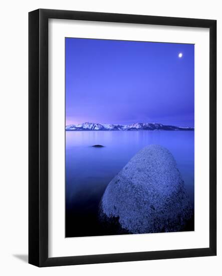 Scenic Image of Lake Tahoe, Ca.-Justin Bailie-Framed Photographic Print