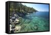 Scenic Image of Lake Tahoe, California-Justin Bailie-Framed Stretched Canvas