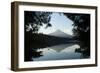 Scenic Image of Lost Lake, Oregon-Justin Bailie-Framed Photographic Print