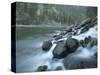 Scenic Image of Salmon River, Idaho.-Justin Bailie-Stretched Canvas