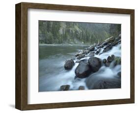 Scenic Image of Salmon River, Idaho.-Justin Bailie-Framed Photographic Print