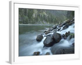 Scenic Image of Salmon River, Idaho.-Justin Bailie-Framed Photographic Print