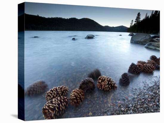 Scenic Landscape at Independence Lake, California.-Ian Shive-Stretched Canvas