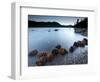 Scenic Landscape at Independence Lake, California.-Ian Shive-Framed Photographic Print