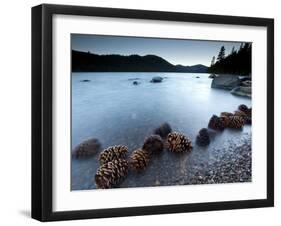 Scenic Landscape at Independence Lake, California.-Ian Shive-Framed Photographic Print