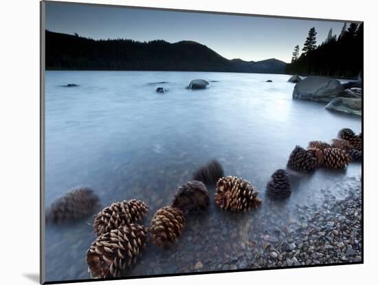 Scenic Landscape at Independence Lake, California.-Ian Shive-Mounted Photographic Print
