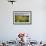 Scenic Landscape Image of the Moulton Barn with Storm Clouds, Grand Teton National Park, Wyoming-Adam Barker-Framed Photographic Print displayed on a wall