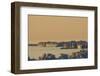 Scenic Landscape of Lead Ice Edge, Chukchi Sea, Alaska, USA-Steve Kazlowski-Framed Photographic Print