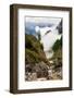 Scenic Misty Morning in the Mountains-David Ionut-Framed Photographic Print
