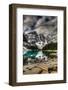 Scenic Mountain Landscape of Moraine Lake and the Valley of Ten Peaks, Banff National Park Alberta-BGSmith-Framed Photographic Print