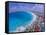 Scenic of Beach with Hotels, Cancun, Mexico-Bill Bachmann-Framed Stretched Canvas