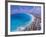 Scenic of Beach with Hotels, Cancun, Mexico-Bill Bachmann-Framed Photographic Print