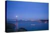Scenic of Golden Gate Bridge, Golden Gate National Recreation Area, San Francisco, California-Justin Bailie-Stretched Canvas