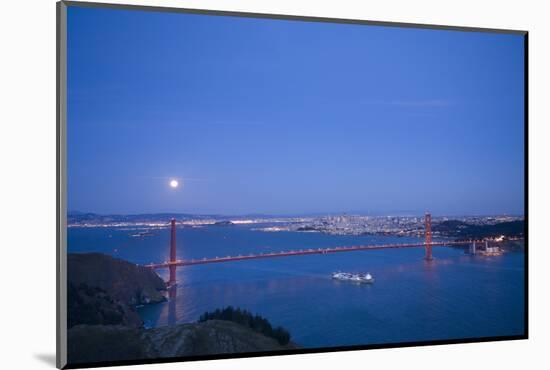 Scenic of Golden Gate Bridge, Golden Gate National Recreation Area, San Francisco, California-Justin Bailie-Mounted Photographic Print