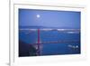 Scenic of Golden Gate Bridge, Golden Gate National Recreation Area, San Francisco, California-Justin Bailie-Framed Photographic Print