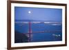 Scenic of Golden Gate Bridge, Golden Gate National Recreation Area, San Francisco, California-Justin Bailie-Framed Photographic Print