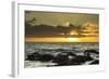 Scenic of Ocean Sunset, Kihe, Maui, Hawaii, USA-Jaynes Gallery-Framed Photographic Print