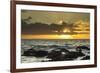 Scenic of Ocean Sunset, Kihe, Maui, Hawaii, USA-Jaynes Gallery-Framed Photographic Print