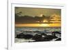 Scenic of Ocean Sunset, Kihe, Maui, Hawaii, USA-Jaynes Gallery-Framed Photographic Print