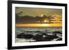 Scenic of Ocean Sunset, Kihe, Maui, Hawaii, USA-Jaynes Gallery-Framed Photographic Print