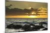 Scenic of Ocean Sunset, Kihe, Maui, Hawaii, USA-Jaynes Gallery-Mounted Photographic Print