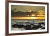 Scenic of Ocean Sunset, Kihe, Maui, Hawaii, USA-Jaynes Gallery-Framed Photographic Print