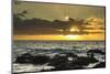 Scenic of Ocean Sunset, Kihe, Maui, Hawaii, USA-Jaynes Gallery-Mounted Premium Photographic Print