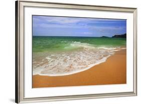 Scenic of Secret Beach, Kauai, Hawaii, USA-Jaynes Gallery-Framed Photographic Print