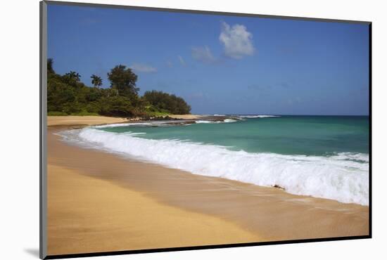 Scenic of Secret Beach, Kauai, Hawaii, USA-Jaynes Gallery-Mounted Photographic Print