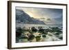 Scenic Pebble Beach in Eggum, Norway-Felix Lipov-Framed Photographic Print