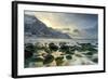 Scenic Pebble Beach in Eggum, Norway-Felix Lipov-Framed Photographic Print