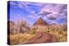 Scenic Road Scene at Kolob Canyon Road, Southern Utah-Vincent James-Stretched Canvas