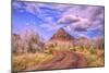 Scenic Road Scene at Kolob Canyon Road, Southern Utah-Vincent James-Mounted Photographic Print