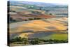 Scenic Rolling Farmland-JuneJ-Stretched Canvas