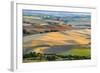 Scenic Rolling Farmland-JuneJ-Framed Photographic Print