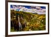 Scenic spot in Plitvice Lakes National Park, UNESCO World Heritage Site, Croatia, Europe-Laura Grier-Framed Photographic Print