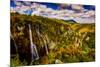 Scenic spot in Plitvice Lakes National Park, UNESCO World Heritage Site, Croatia, Europe-Laura Grier-Mounted Photographic Print