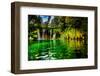 Scenic spot in Plitvice Lakes National Park, UNESCO World Heritage Site, Croatia, Europe-Laura Grier-Framed Photographic Print