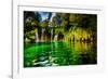 Scenic spot in Plitvice Lakes National Park, UNESCO World Heritage Site, Croatia, Europe-Laura Grier-Framed Photographic Print