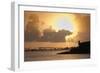 Scenic Sunset In San Juan Bay, Puerto Rico-George Oze-Framed Photographic Print