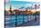 Scenic Sunset in Stockholm, Sweden-Scanrail-Stretched Canvas