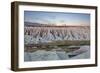 Scenic Sunset View of the South Dakota Badlands-oocoskun-Framed Premium Photographic Print