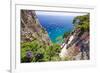 Scenic Trail, Capri, Italy-George Oze-Framed Photographic Print